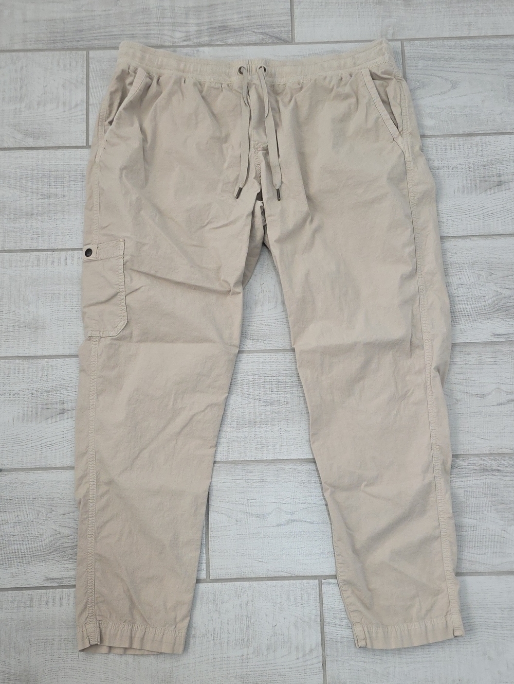 L.L. Bean Ripstop Khaki Hiking Pants Women's Size XL Skinny Leg